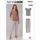 Misses Knit Tops and Trousers New Look Sewing Pattern 6803. Size 8-18.