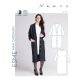 Esme Maxi Cardigan Named Clothing Sewing Pattern. Size XS-XL.