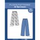 Tyra Trousers Ploen Sewing Pattern. Size 4-22.