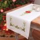 Vervaco Poinsettia Embroidery Runner Kit