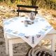 Vervaco Beach Counted Cross Stitch Tablecloth Kit