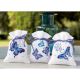 Vervaco Blue Butterflies Counted Cross Stitch Pot Pourri Bag Kit