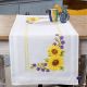 Vervaco Sunflowers Embroidery Runner Kit