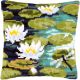 Vervaco Water Lilies Cross Stitch Cushion Kit
