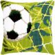 Vervaco Football Cross Stitch Cushion Kit
