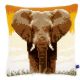Vervaco Elephant in the Savannah Cross Stitch Cushion Kit
