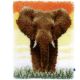 Vervaco Elephant in the Savannah Latch Hook Kit