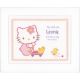 Vervaco Hello Kitty with Duck Aida Counted Cross Stitch Kit