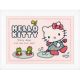 Vervaco Hello Kitty Rainy Days Counted Cross Stitch Kit