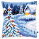 Vervaco Winter Scene Cross Stitch Cushion Kit