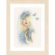 Vervaco Blue Butterflies 2 Counted Cross Stitch Kit
