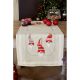 Vervaco Christmas Gnomes 2 Embroidery Runner Kit