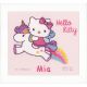 Vervaco Kitty and Unicorn Counted Cross Stitch Kit