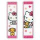 Vervaco Hello Kitty with Dog Counted Cross Stitch Bookmark Kit