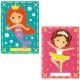 Vervaco Printed Mermaid and Ballet Embroidery Card Kit