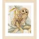 Vervaco Owl and Autumn Leaves Counted Cross Stitch Kit