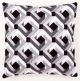 Vervaco Long Stitch Cushion Kit. Black and White Abstract.