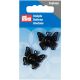 Prym Sew-On Snap Fasteners Butterfly 25mm Black