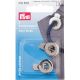 Prym Cord Stops 1 Hole Metal Antique Silver