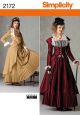Misses Victorian Costume Simplicity Pattern 2172.