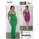 Misses and Womens Knit Dress by Mimi G Style Simplicity Sewing Pattern 3064