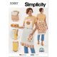 Aprons and Kitchen Accessories by Carla Reiss Simplicity Sewing Pattern 3087. Size S-L.