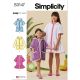 Girls Hooded Cover Up Simplicity Sewing Pattern 3147