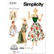 Misses One Piece Bathing Suit and Skirt Simplicity Sewing Pattern 3151