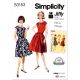 Misses One Piece Jiffy Dress Simplicity Sewing Pattern 3153