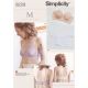 Misses Underwire Bras and Panties Simplicity Sewing Pattern 8229. All Sizes.