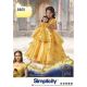 Disney Beauty and the Beast Costume for Child and 18 Inch Doll Simplicity Sewing Pattern 8405. Age 3 to 8y.