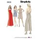 Misses Dress, Jumpsuit and Romper Simplicity Sewing Pattern 8635. 