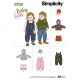 Babies Sportswear Simplicity Sewing Pattern 8759. Size XXS-L.