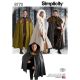 Unisex Costume Capes Simplicity Sewing Pattern 8770. One Size.