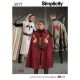 Unisex Capes Simplicity Sewing Pattern 8771. One Size.
