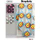 Rag Quilts Simplicity Sewing Pattern 8902. One Size.