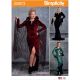 Misses Femme Fatale Halloween Costume Simplicity Sewing Pattern 8973. 