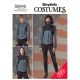 Misses Jacket, Trousers, Cropped Hooded Tabard, Mask Simplicity Sewing Pattern 9249