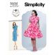 Misses Dresses With Mandarin Collar and Skirt Options Simplicity Sewing Pattern 9292