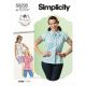 Misses Top Simplicity Sewing Pattern 9295