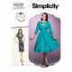 Misses Dress Simplicity Sewing Pattern 9296