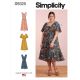 Misses and Womens Dress with Length and Sleeve Variations Simplicity Sewing Pattern 9325
