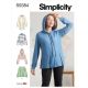 Misses Sweatshirts and Hoodies Simplicity Sewing Pattern 9384
