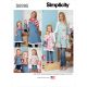 Aprons for Misses, Children and 18 Inch Doll Simplicity Sewing Pattern 9395. Size S-L.