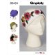 Misses Hats and Headband in Three Sizes Simplicity Sewing Pattern 9424. Size S-L.