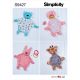Baby Sensory Blankets Simplicity Sewing Pattern 9427. One Size.