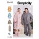 Unisex Oversized Hoodies, Trousers and Booties Simplicity Sewing Pattern 9456. Size XS-XL.