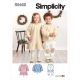 Toddlers and Girls Dress, Top and Trousers Simplicity Sewing Pattern 9460. Age 6m to 8y.