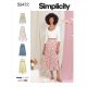 Misses Skirts Simplicity Sewing Pattern 9472