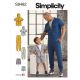 Boys and Mens Tracksuit Simplicity Sewing Pattern 9482. Size S-XL.